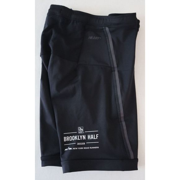 New Balance MS31201F Men's Sz Medium Black Running Q Speed 9" Half Tights - Picture 11 of 11